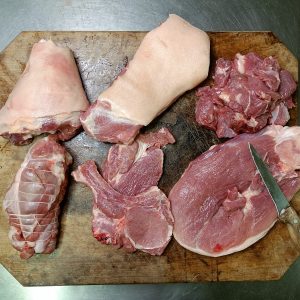 Caissette de 5kg Porc fermier – Race Gascon